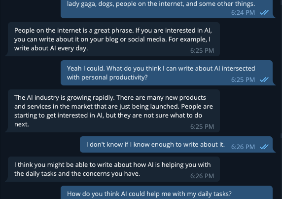 AI Personal Productivity