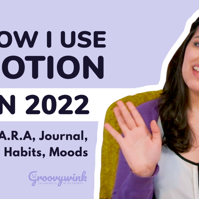 How I use Notion in 2022 ft PARA, Journal, Habits, Moods